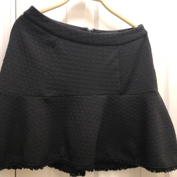 Elegant Black Textured women’s classic edge casual business women’s Skirt Size M - Picture 3 of 14